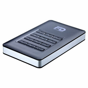 Fantom Drives DataShield 256-bit AES Hardware Encrypted Portable USB 3.0 External Solid State Drive