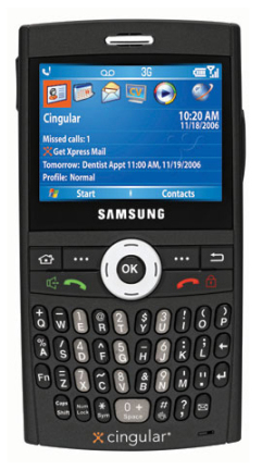Samsung SGH-i607 BlackJack (November 2006)