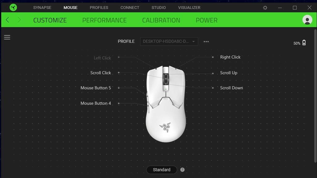 Razer Synapse screenshot