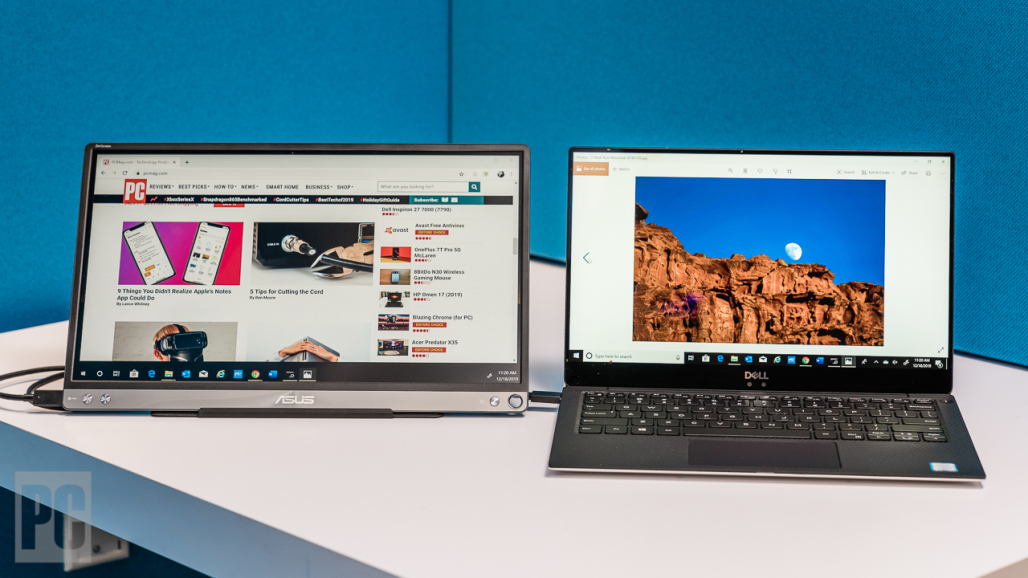 Asus ZenScreen and Laptop