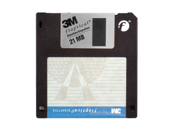 Floptical Diskette