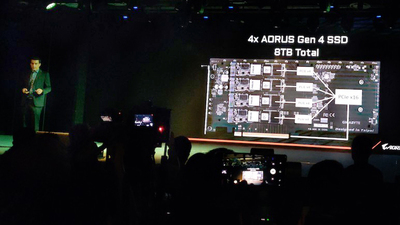 Gigabyte 4 SSD at Computex