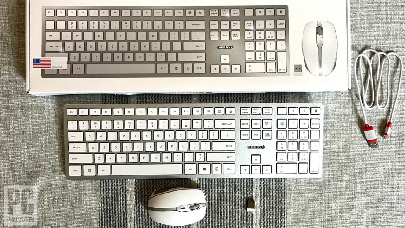 Full Cherry DW 9100 Slim keyboard set