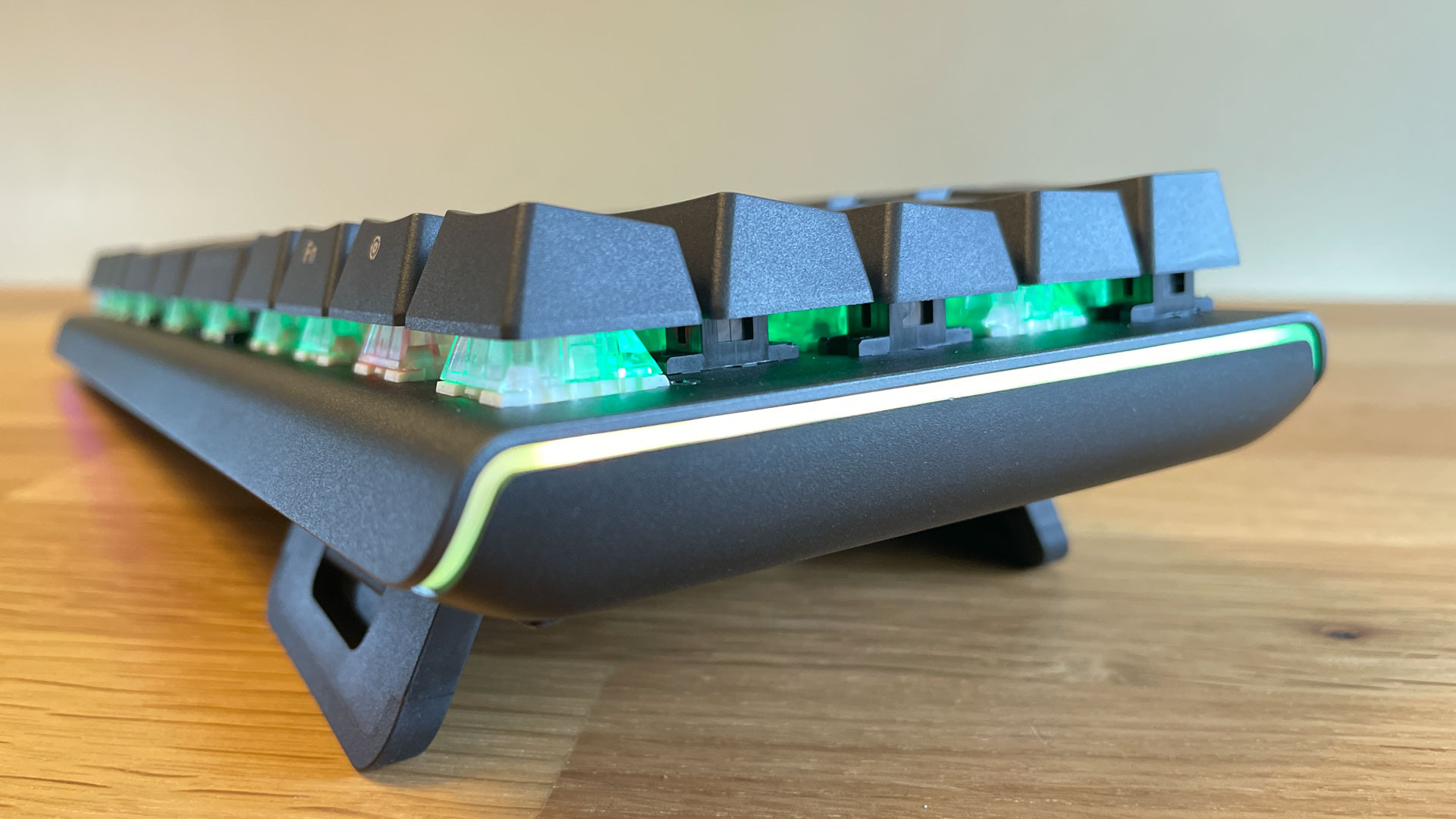 Kinesis TKO Gaming Keyboard tented