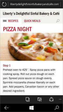 Project Spartan Web Browser