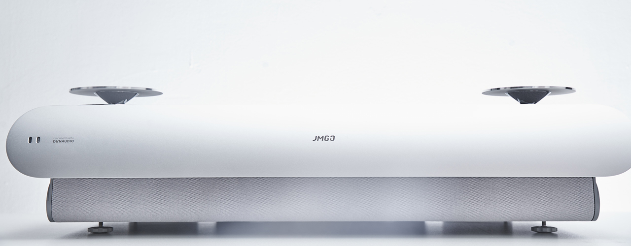 Showing the tweeter area below the main body and the two full-range speakers above