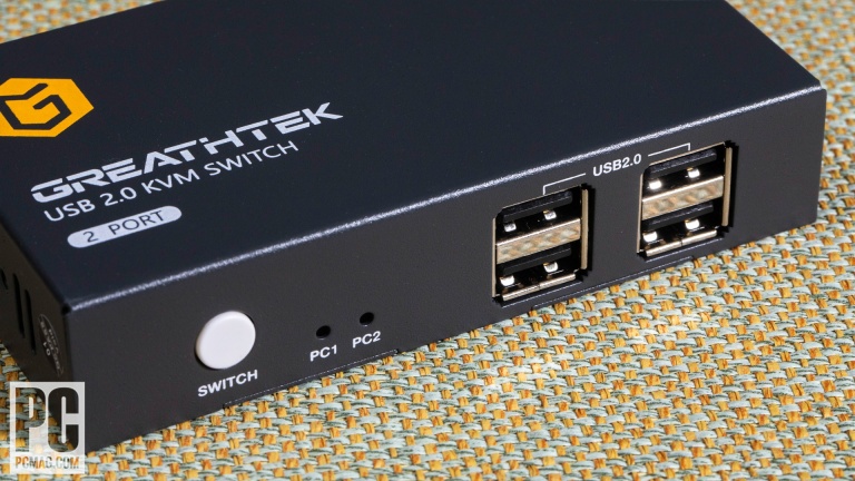 Greathtek 2-Port HDMI KVM Switch Image