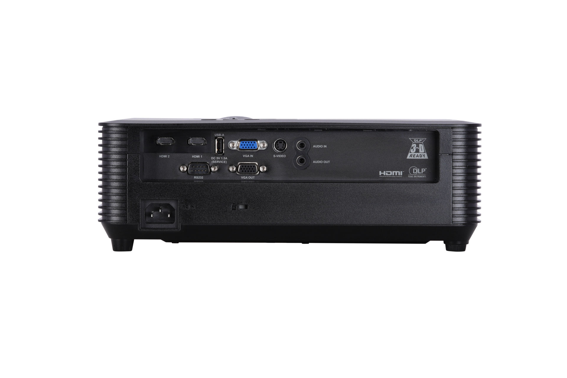 InFocus Genesis IN118BB back ports