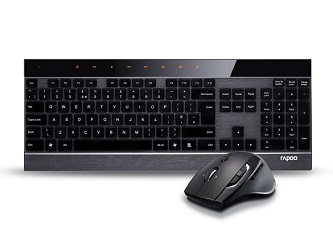 Rapoo 8900P Wireless Keyboard and Mouse
