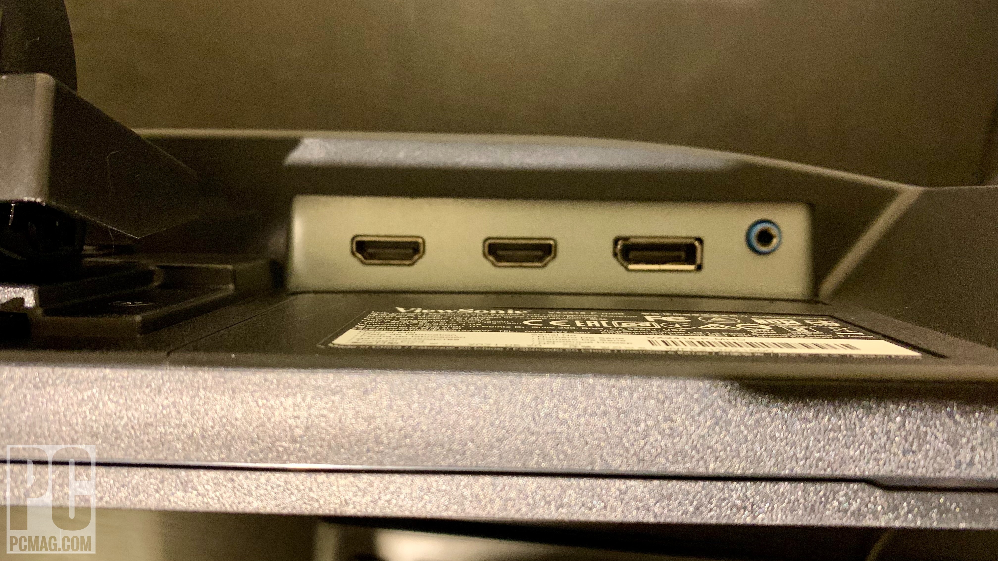 ViewSonic VX2418-p-mhd ports