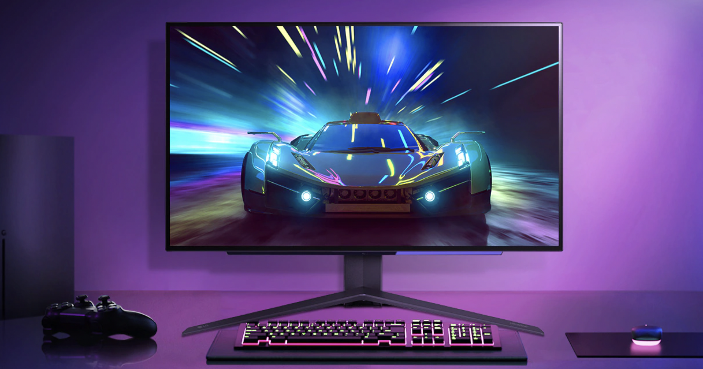 The 27-inch monitor.