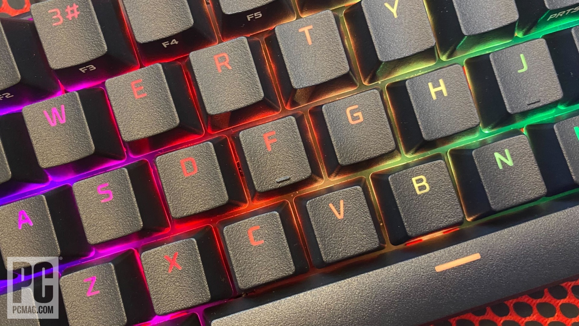 HyperX Alloy Origins 65 Keyboard with RGB lighting