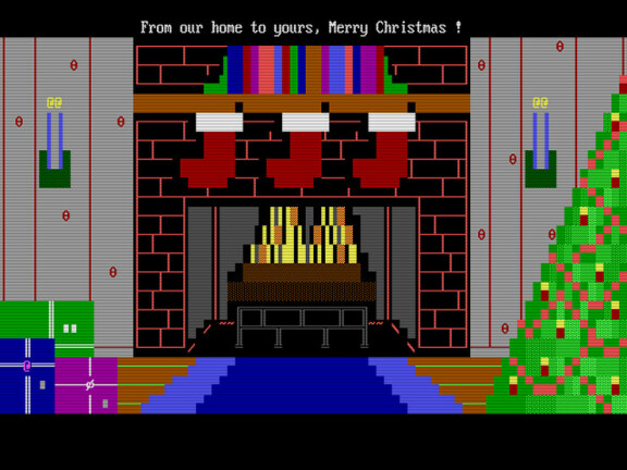 Christmas on the BBSes