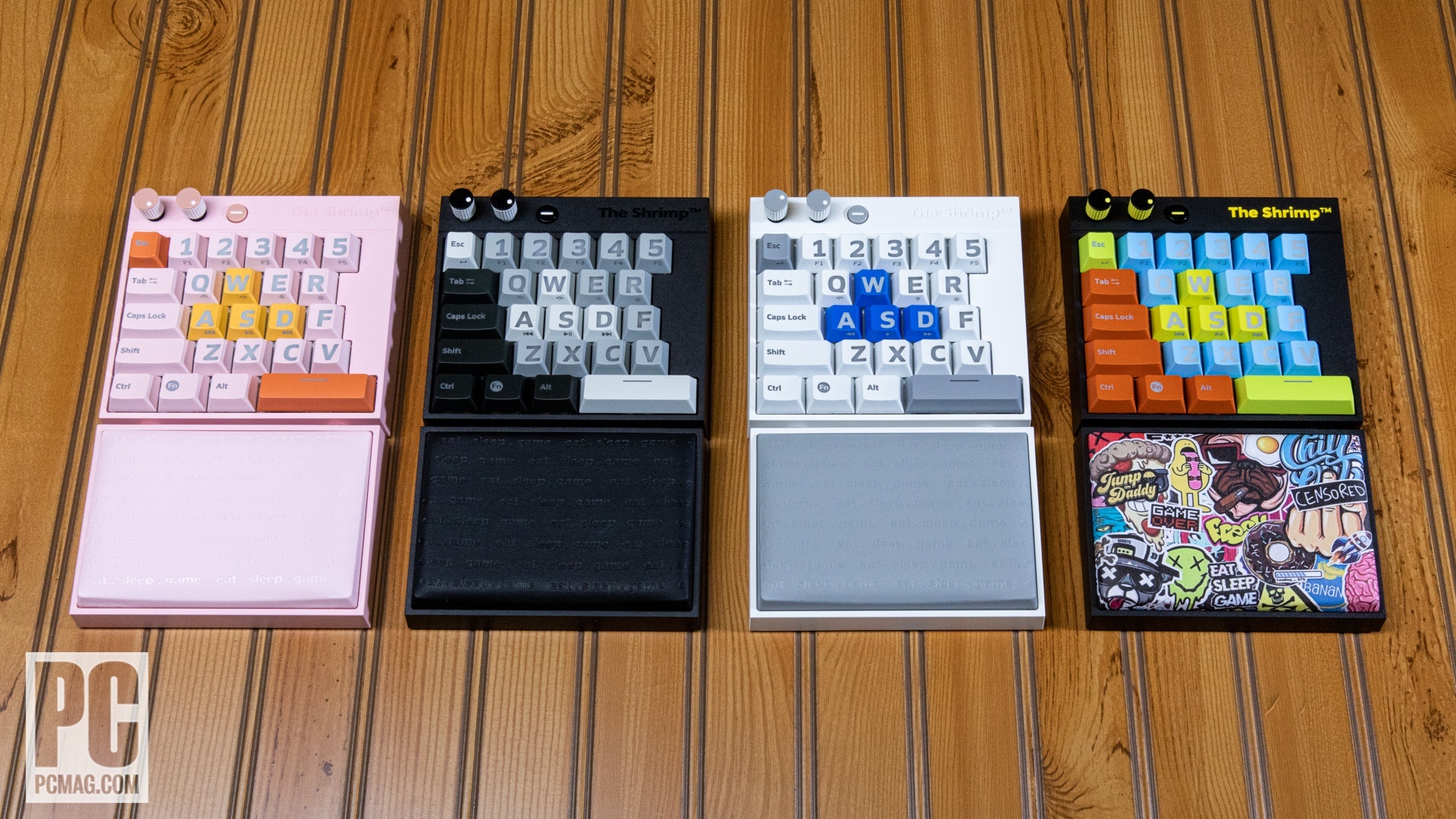 The Nordic Game Supply The Shrimp in all four colors