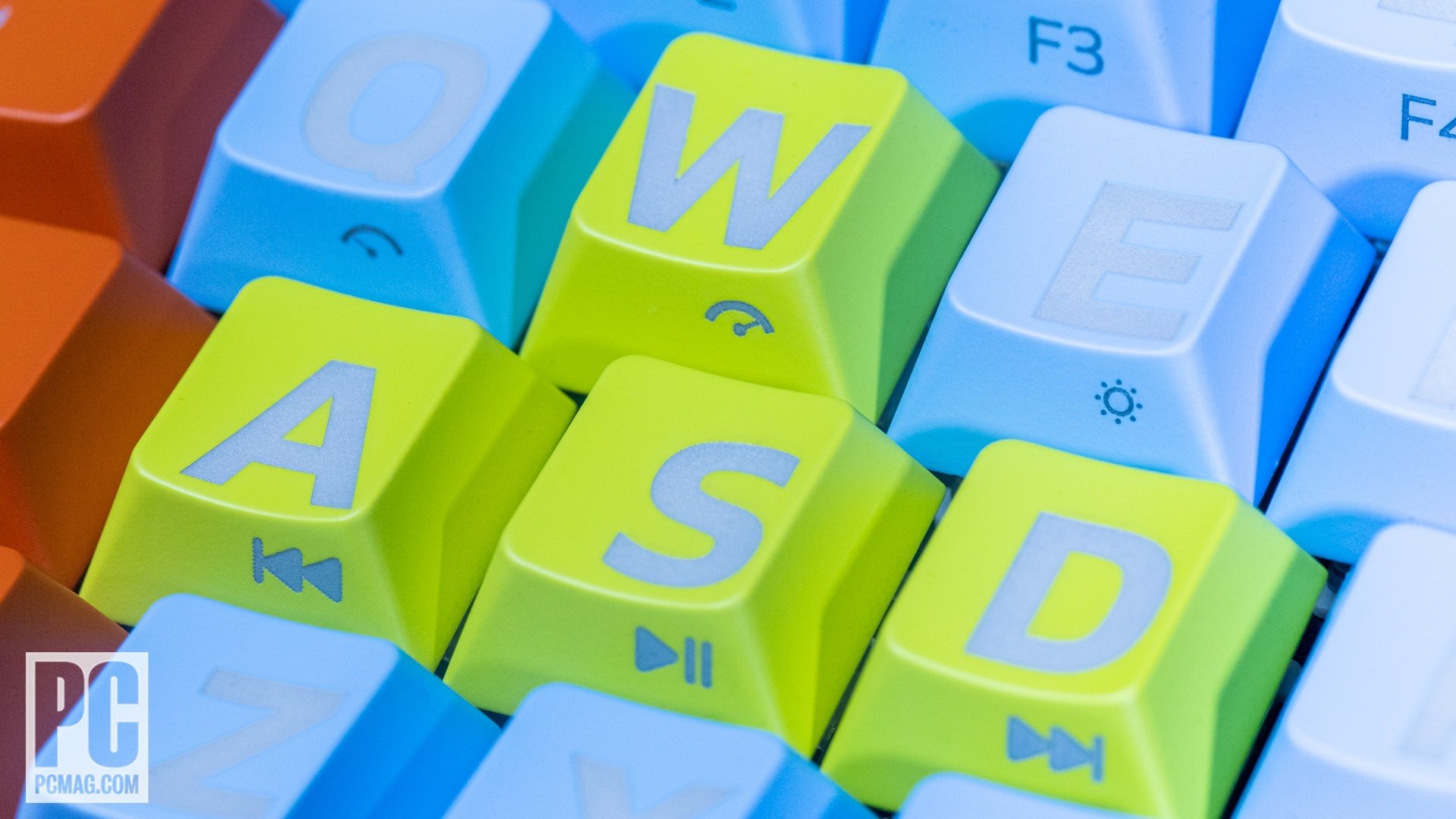 The WASD keys of the Nordic Game Supply The Shrimp