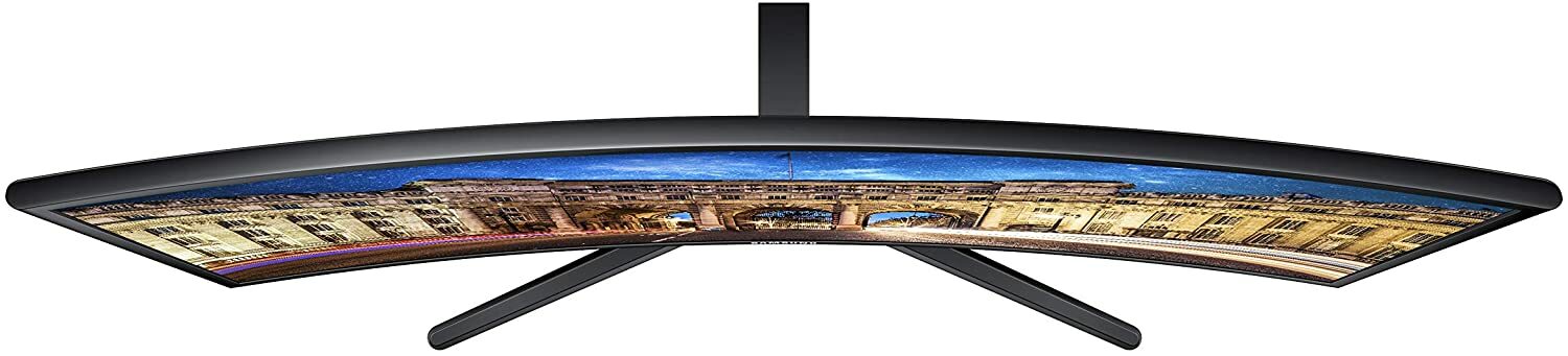 Samsung 24-Inch CF396 Curved LED Monitor Top
