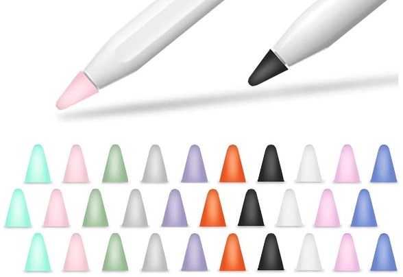 Yinva Cover Compatible With Apple Pencil Tips Silicone Nib Image