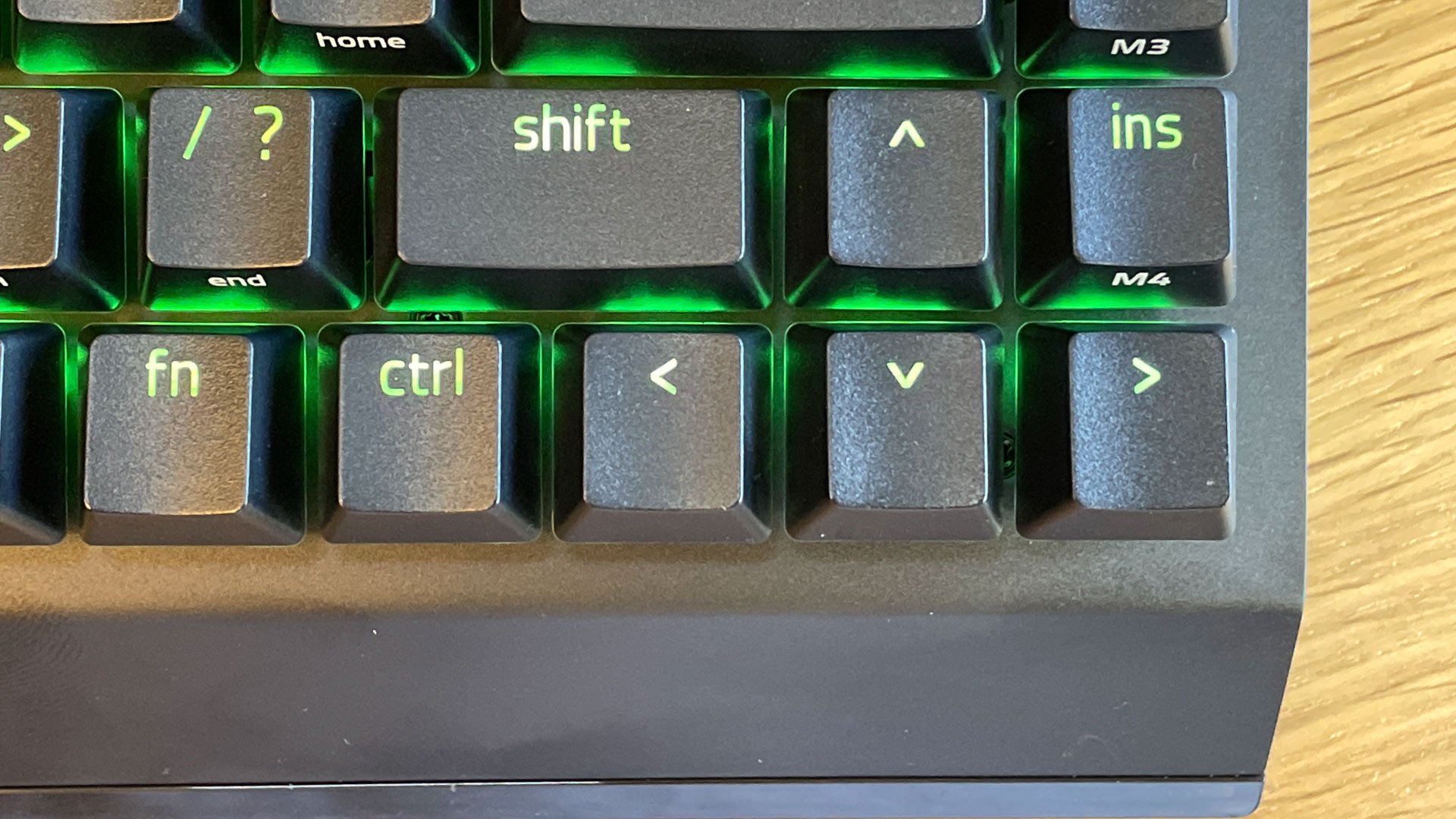 Razer Blackwidow V3 Mini keyboard arrows