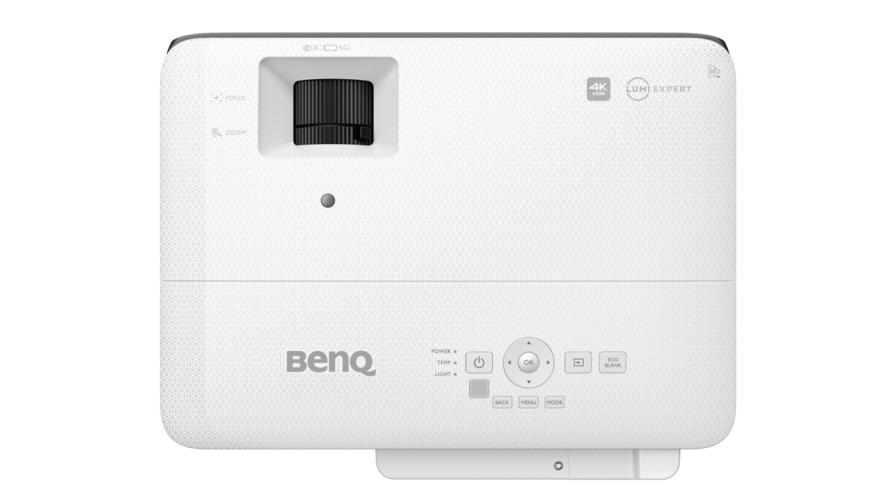 BenQ TK700STi top focus and zoom