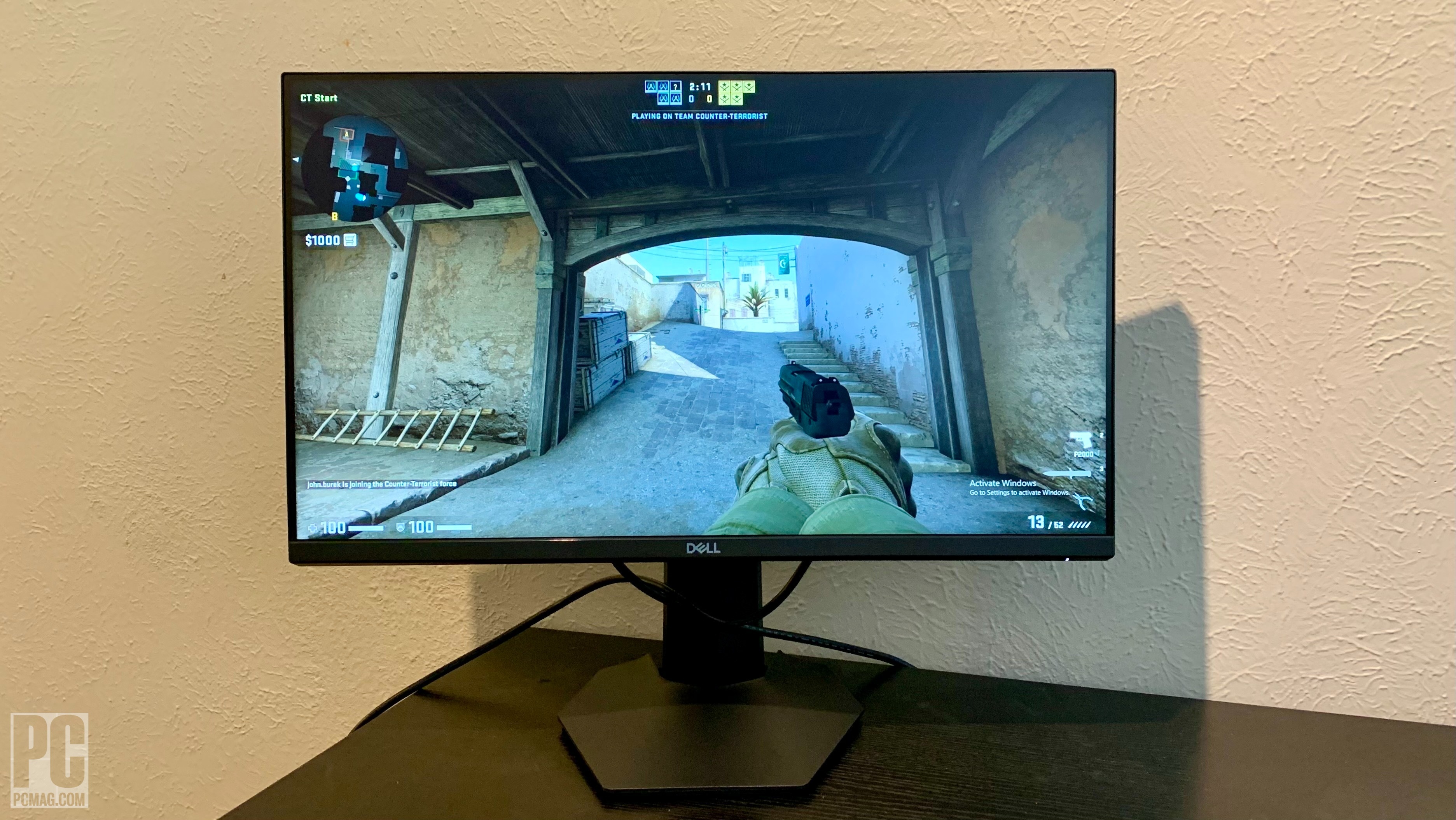 Dell 24 S2421HGF gameplay