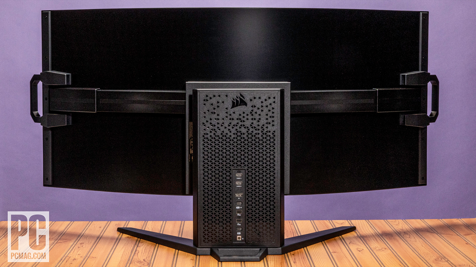 Corsair Xeneon Flex back side