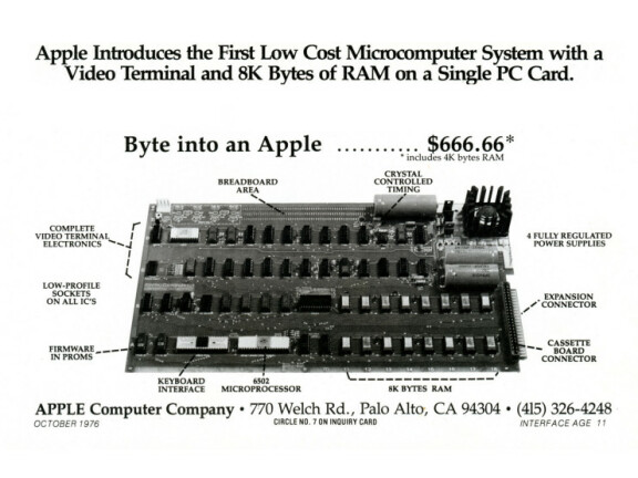 Apple I (1976)