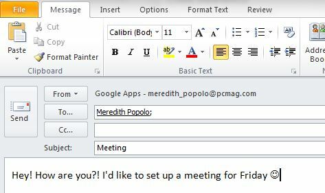 Not Using an Email Subject Line