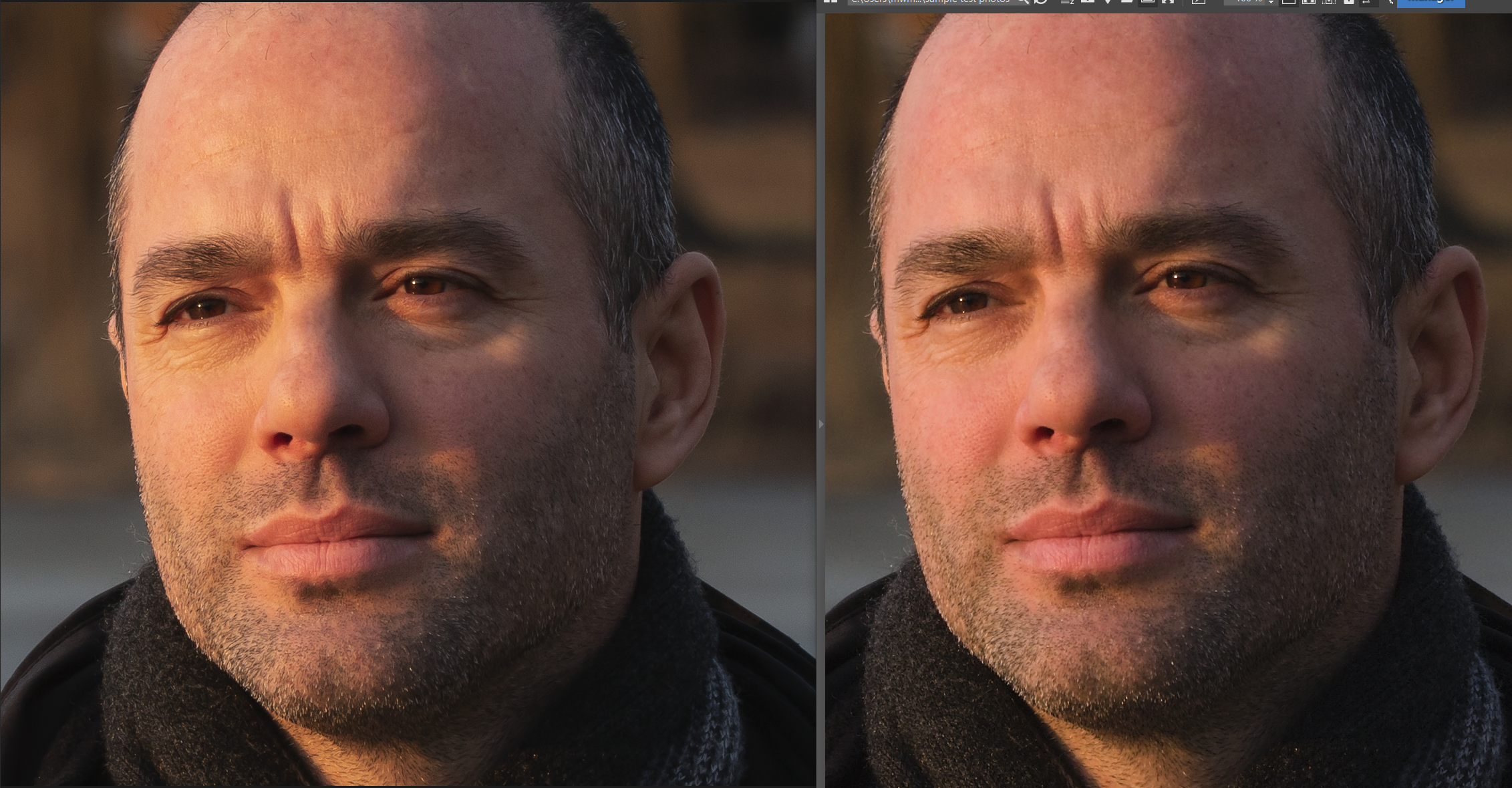 Lightroom vs. Zoner Photo Studio Raw conversion