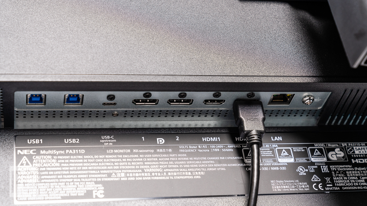 NEC MultiSync PA311D-BK