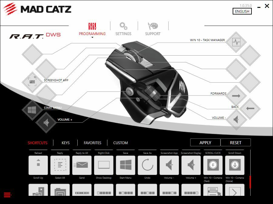 R.A.T. DWS software app