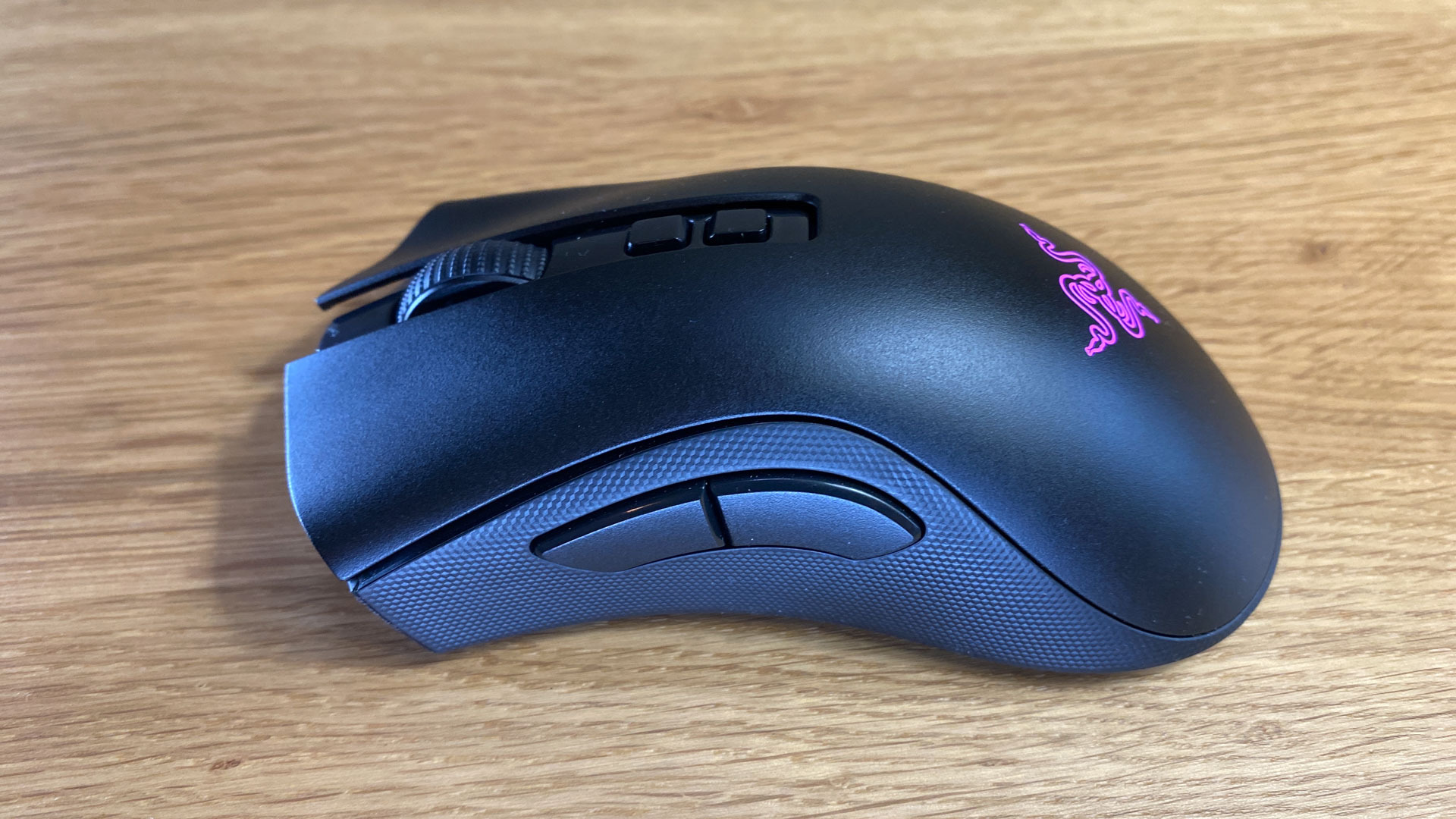 Razer DeathAdder V2 Pro Wireless Gaming Mouse side profile