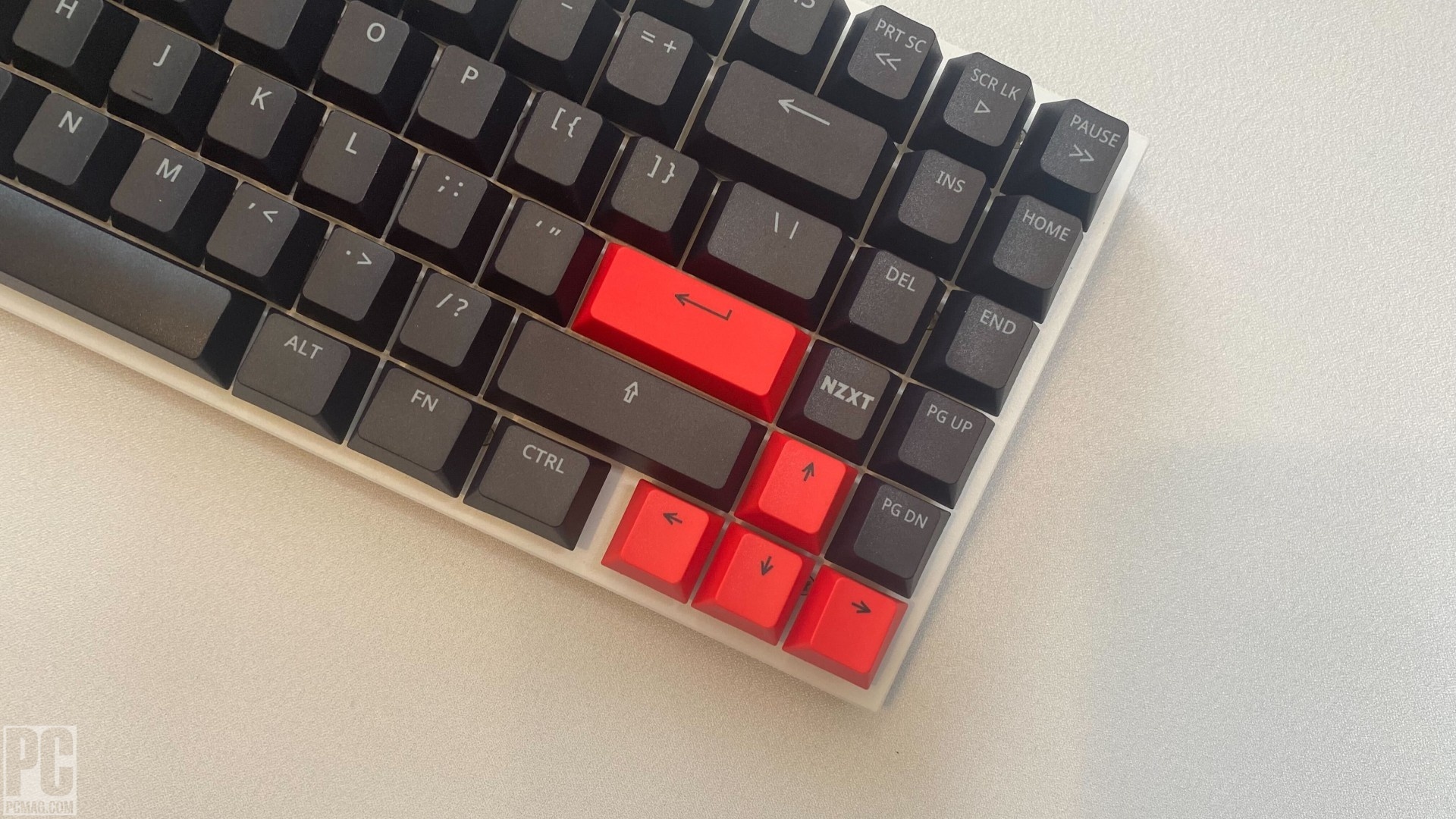 NZXT Function Mini TKL red accents