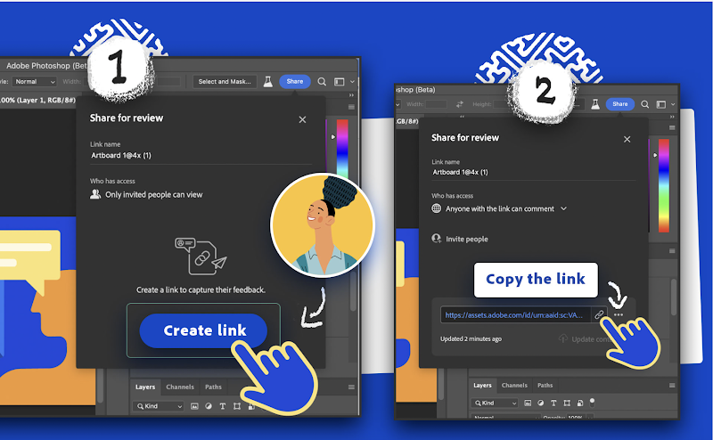 Share for Review Adobe
