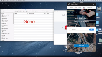 Adobe Creative Cloud Bug