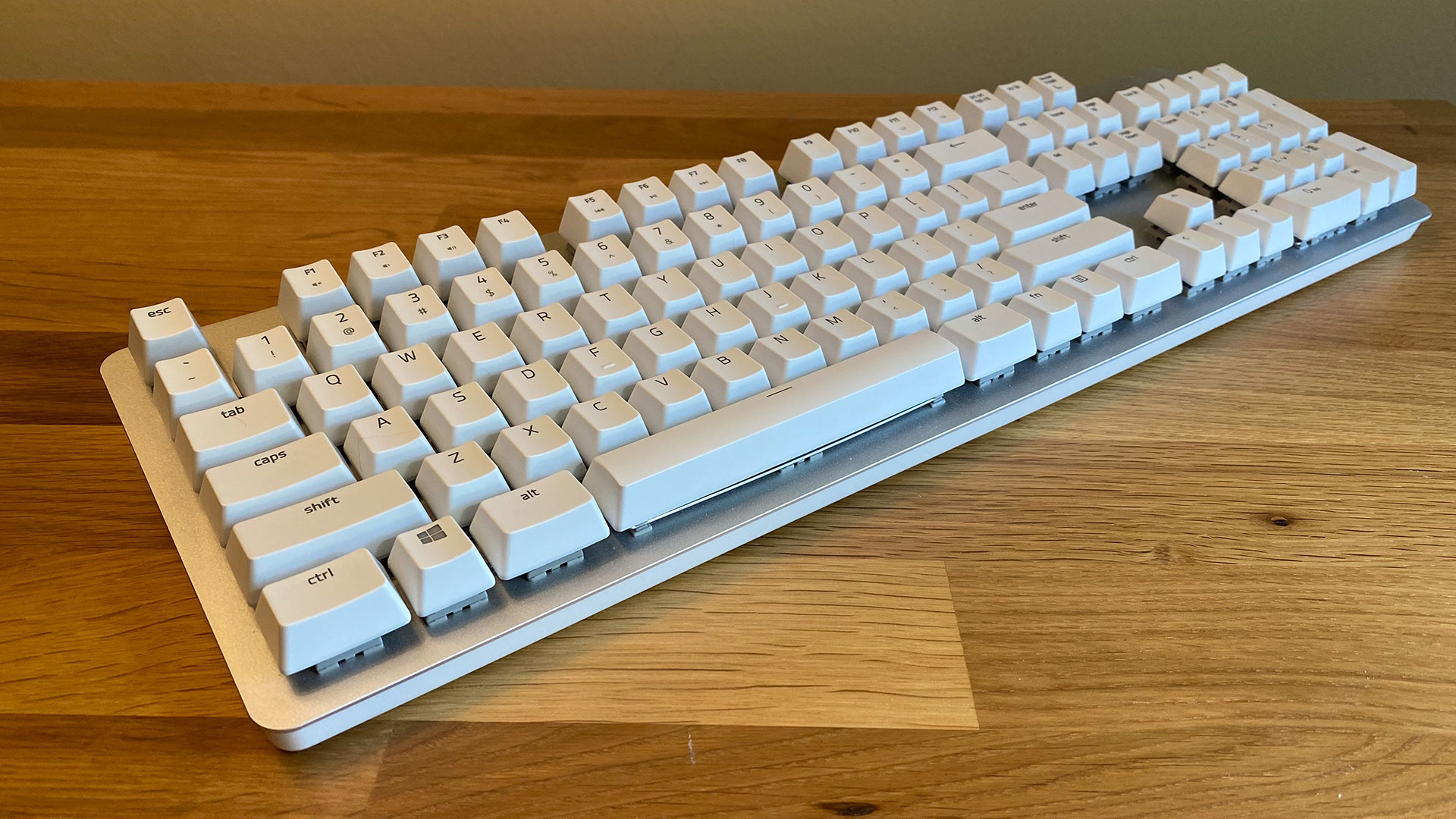 Razer Pro Type Wireless Mechanical Keyboard right angle