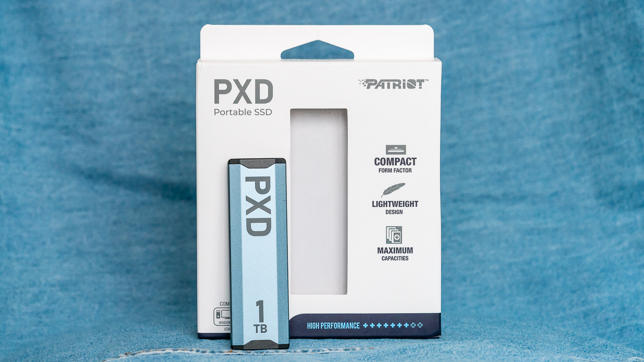 Patriot PXD Portable SSD out of box