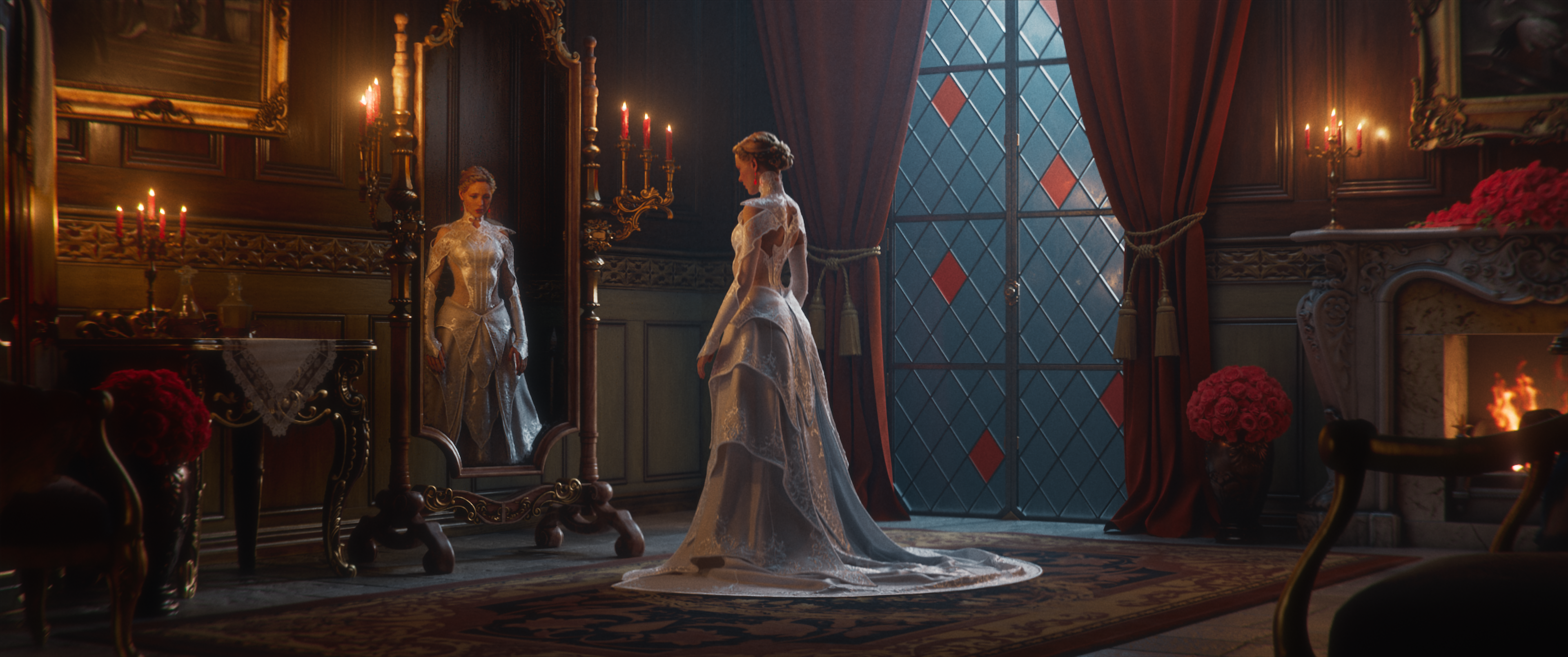 A still image with rich detail from Crimson Vow, Magic: The Gathering