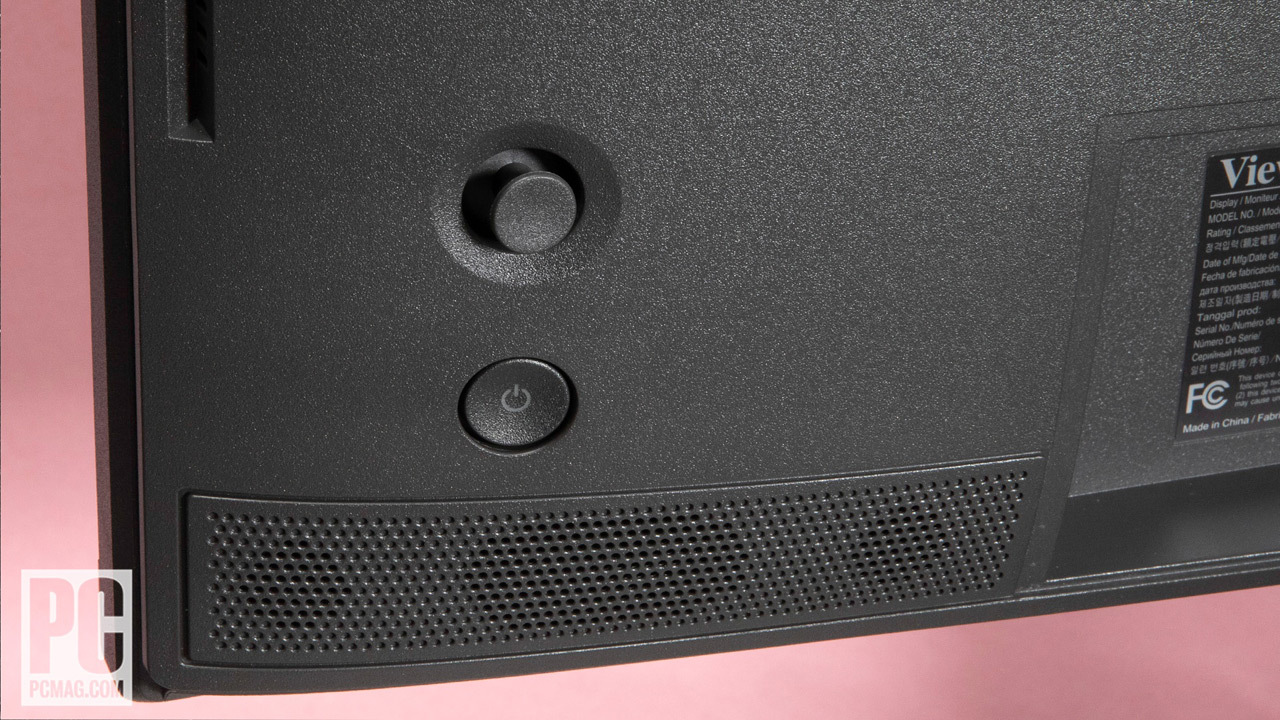 ViewSonic ColorPro VP2776: Mini-Joystick Control and Power Button