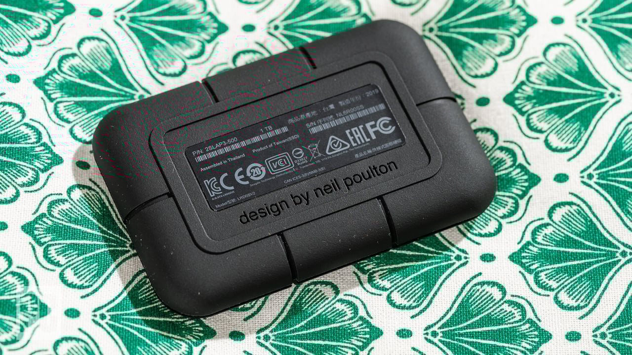 LaCie Rugged SSD Pro angled