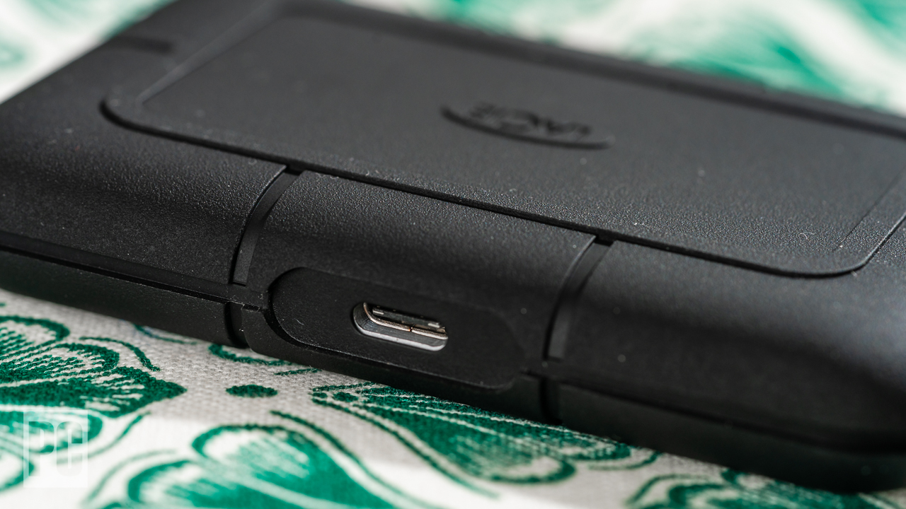 LaCie Rugged SSD Pro USB port