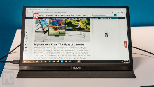 Lepow 15.6-inch USB-C Portable Monitor - 2