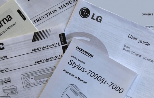 Sloppy Documentation in User Manuals