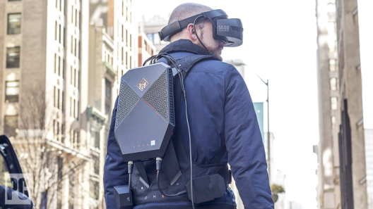 HP Omen X Compact Desktop and VR Backpack