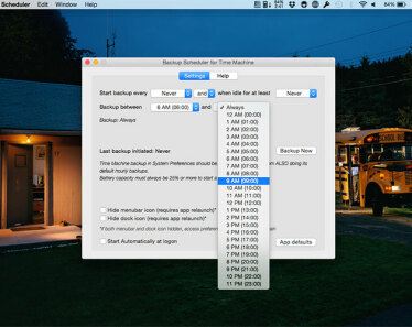 Backup Scheduler for Time Machine (for Mac)