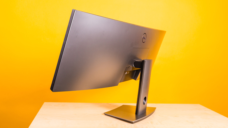 Dell Ultrawide Monitor View From Rear