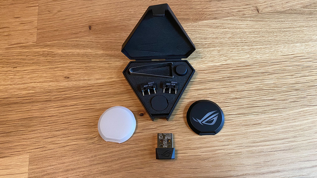 Asus ROG Chakram Wireless Gaming Mouse parts