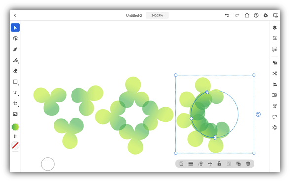 Adobe Illustrator on the iPad
