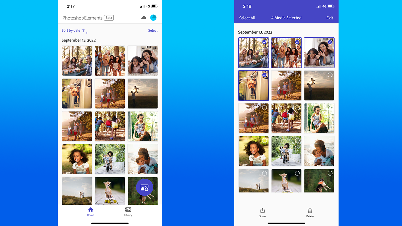 Adobe Elements mobile app