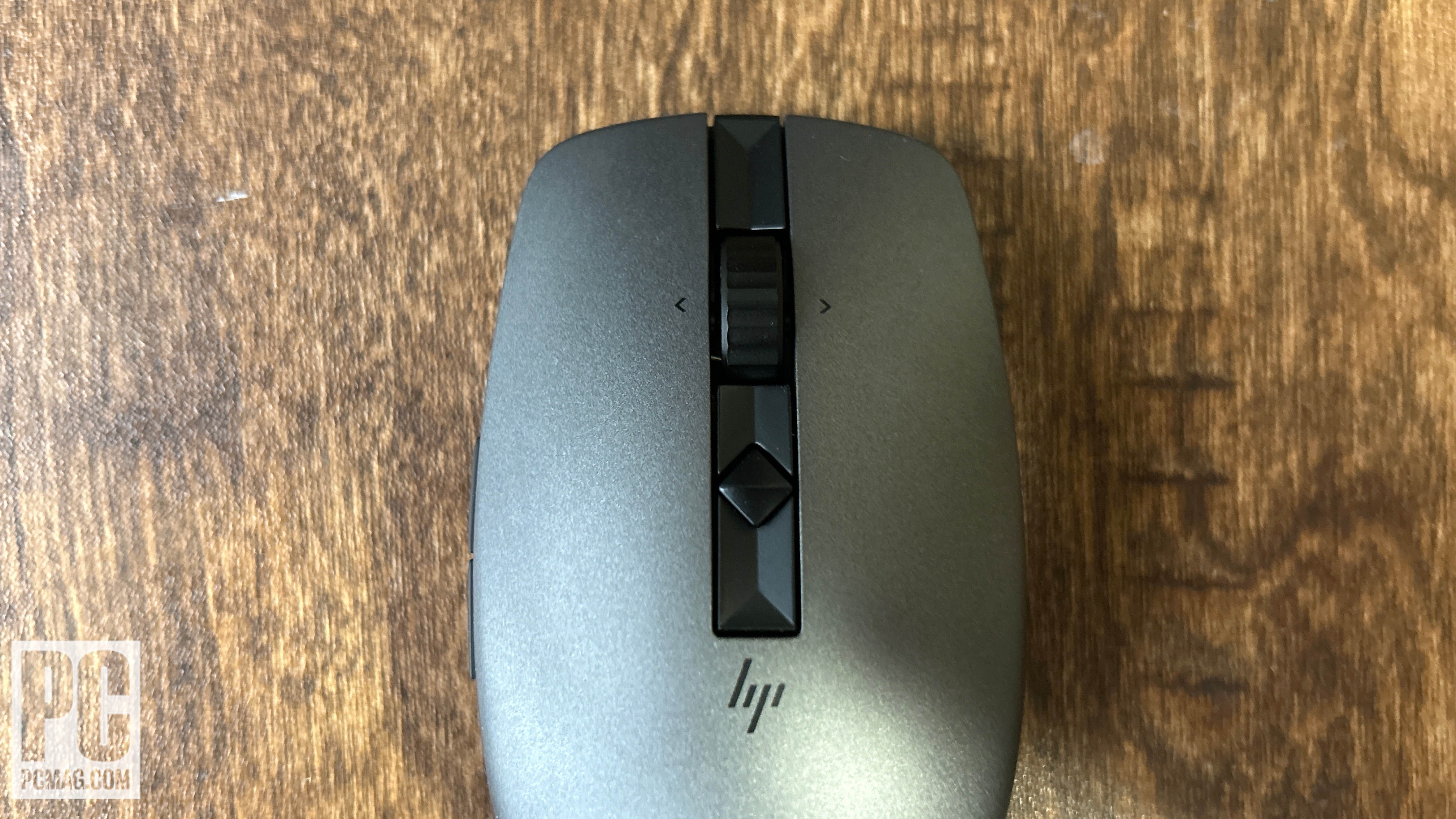 A top down image of the HP 710 Rechargeable Silent Mouse