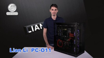 Lian-Li PC-O11 dual-chamber tempered glass PC case